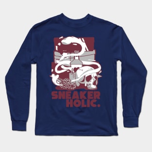 Sneaker Holic Dark Beetroot Long Sleeve T-Shirt